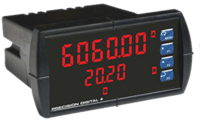 Precision Digital ProVu Dual-Input Process Meter, PD6060 Series
